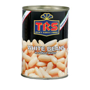 TRS Canned Boiled White Beans 400gm - Spice Village