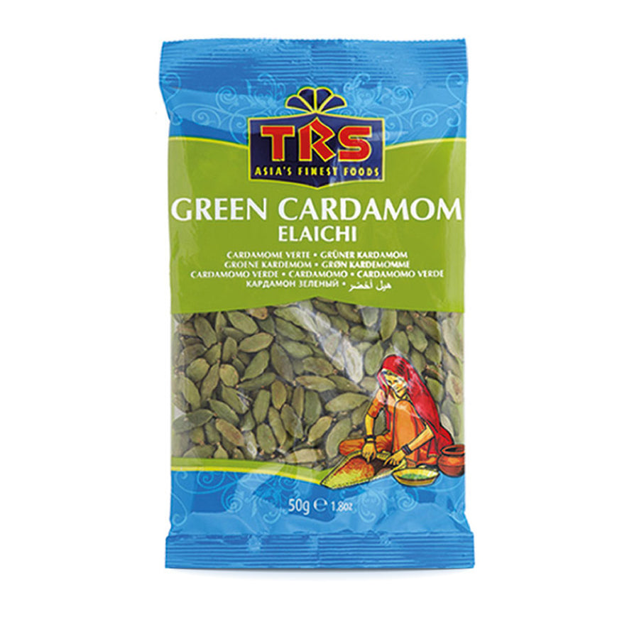 TRS Cardamom Green (Elaichi) 50gm - Spice Village