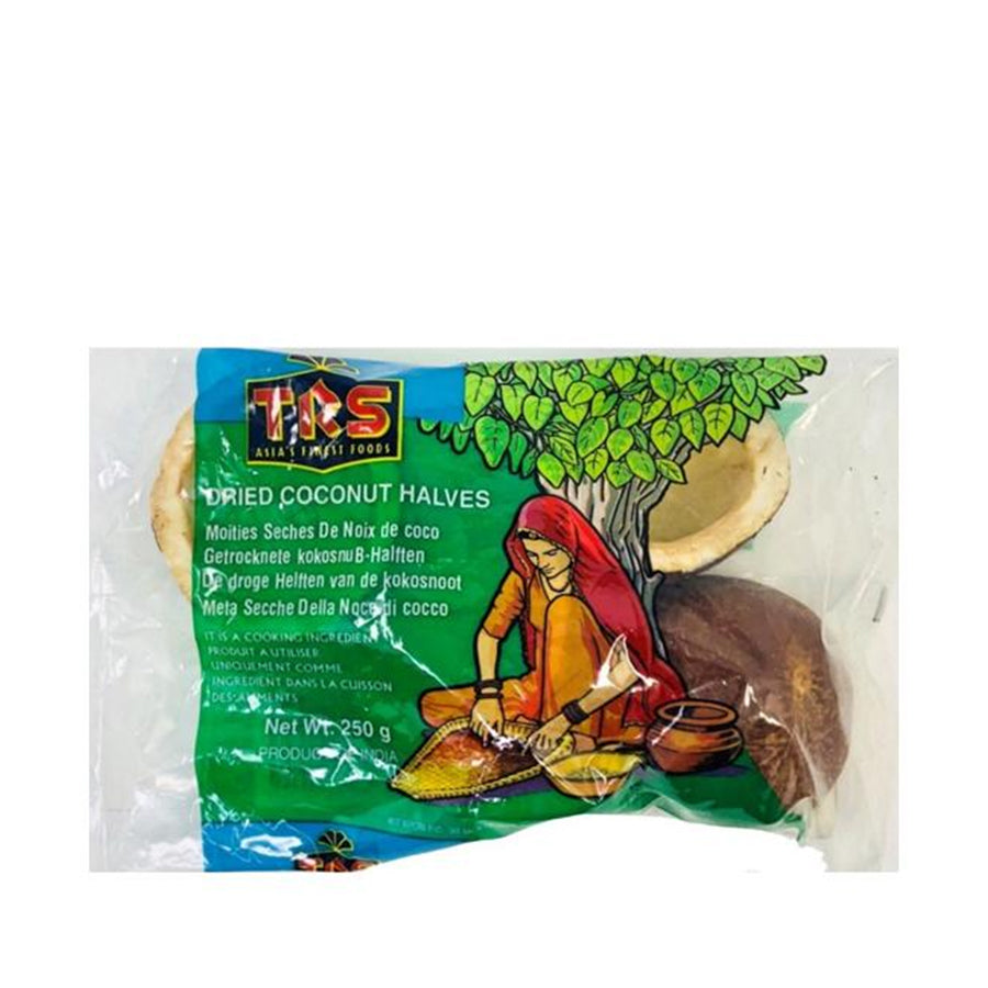 TRS Dried Coconut Halves 250gm - Spice Village