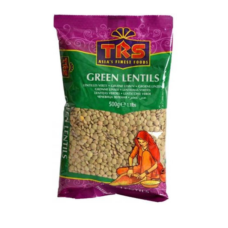 TRS Green Lentils Dal 500gm - Spice Village
