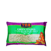 TRS Green Lentils Dal (Masoor) 2kg - Spice Village