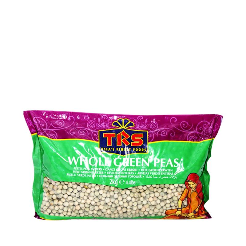 TRS Green Peas Whole 2kg - Spice Village