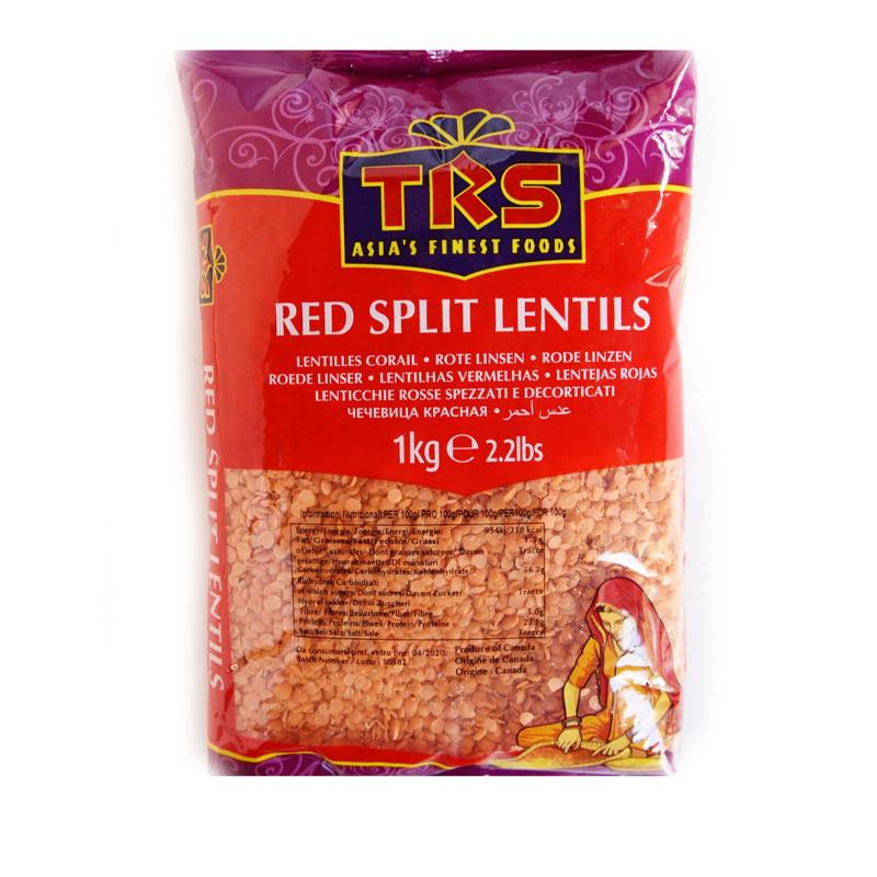 TRS Red Lentils 1kg - Spice Village