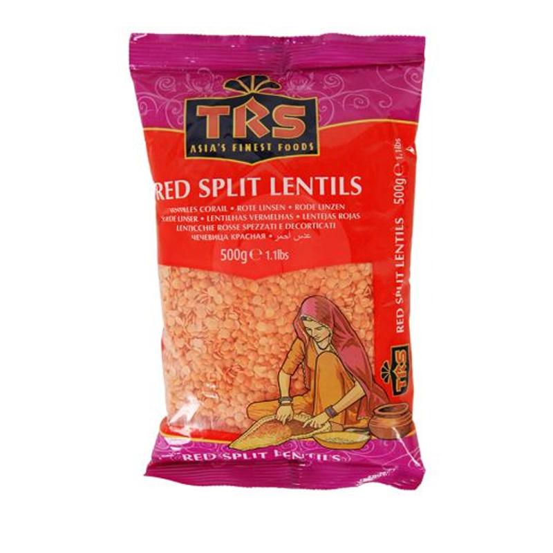 TRS Red Lentils(Masoor Dal) 500gm - Spice Village