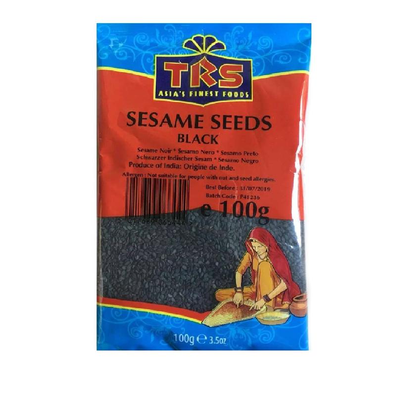 TRS Sesame Seeds Black 100gm - Spice Village