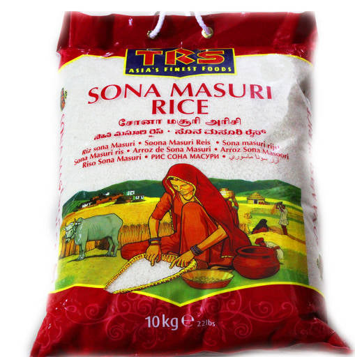 TRS Sona Masoori Rice 10kg - Spice Village