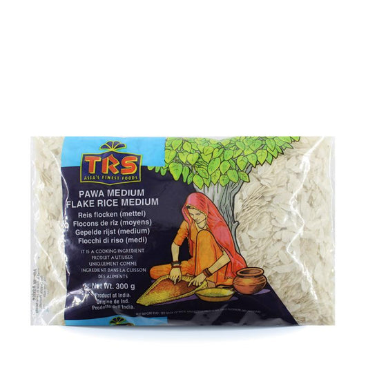 TRS Rice Flakes (Poha/Powa) Medium 300gm