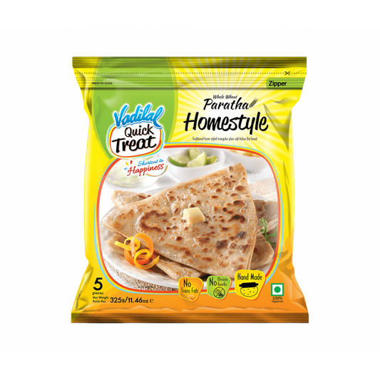 Frozen Vadilal Homestyle Paratha (5 pcs) 325gm - Only Berlin Same Day Delivery