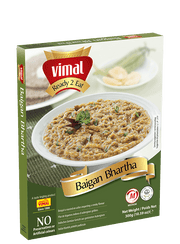 Vimal Baigan Bharta Ready To Eat  300gm (Exp: 30.10.2022) - Buy 1 Get 1 Free - Spice Village