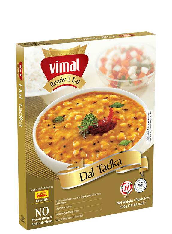 Vimal Dal Tadka Ready To Eat  300gm (Exp: 30.10.2022) - Buy 1 Get 1 Free - Spice Village
