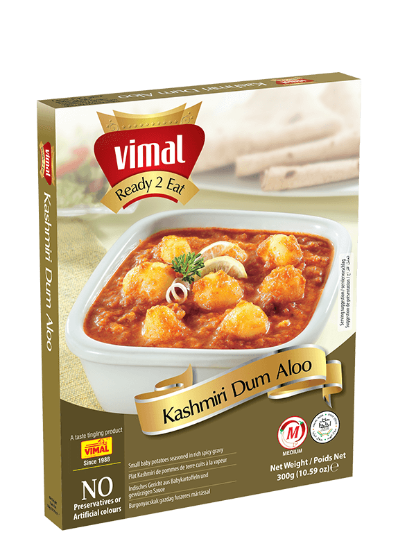 Vimal Kashmiri Dum Aloo Ready To Eat  300gm (Exp: 30.10.2022) - Buy 1 Get 1 Free - Spice Village