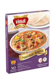 Vimal Navrattan Korma Ready To Eat  300gm (Exp: 30.10.2022) - Buy 1 Get 1 Free - Spice Village