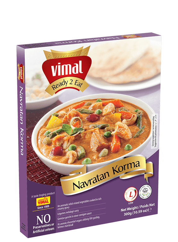 Vimal Navrattan Korma Ready To Eat  300gm (Exp: 30.10.2022) - Buy 1 Get 1 Free - Spice Village