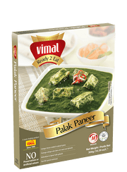 Vimal Palak Paneer Ready To Eat  300gm (Exp: 30.10.2022) - Buy 1 Get 1 Free - Spice Village