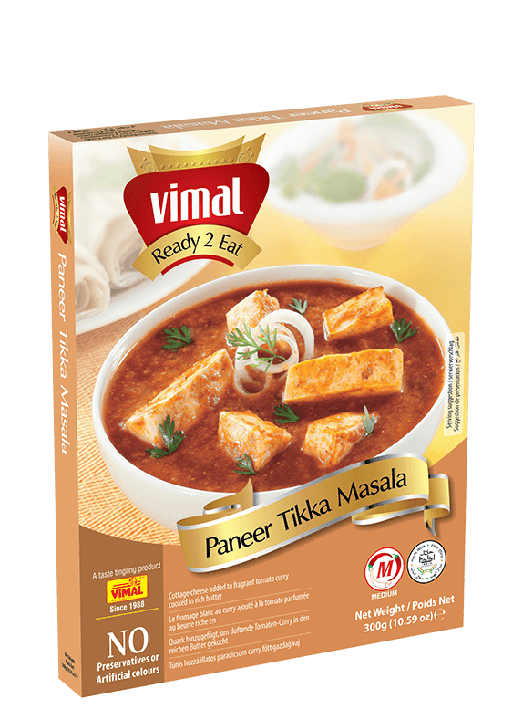 Vimal Paneer Tikka Masala Ready To Eat  300gm (Exp: 30.10.2022) - Buy 1 Get 1 Free - Spice Village