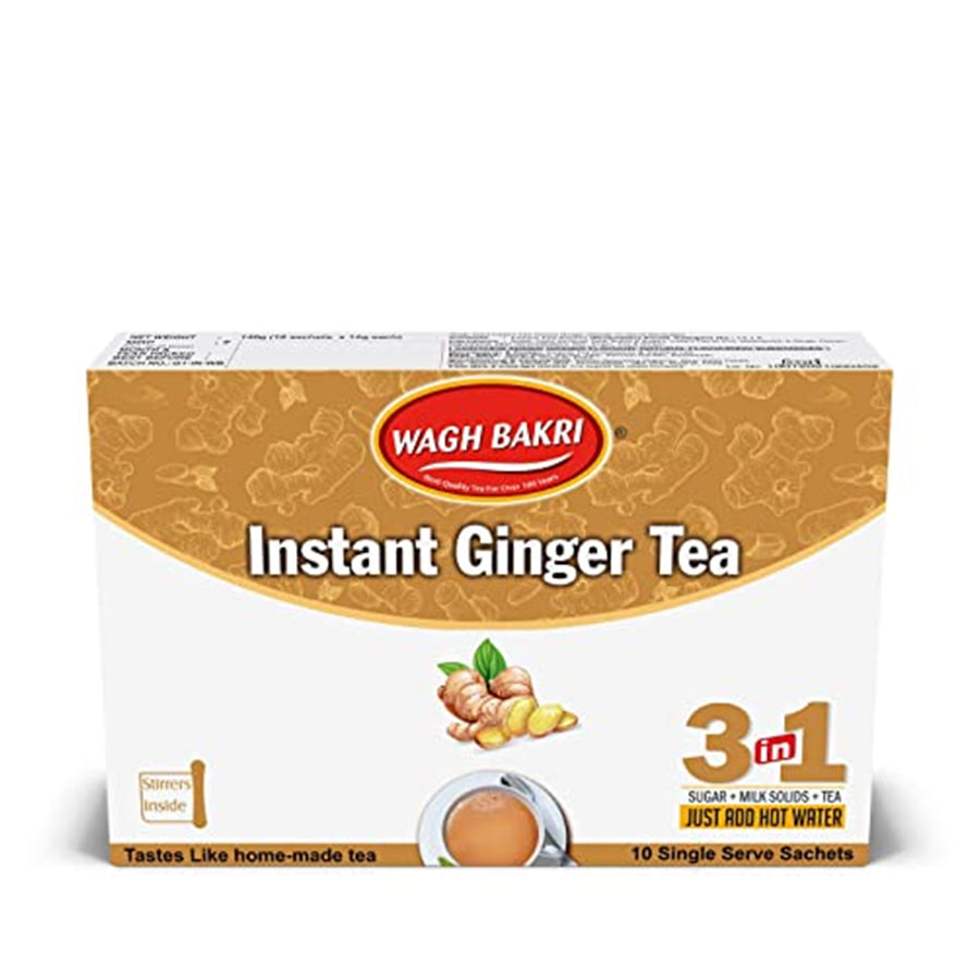 Wagh Bakri Ginger Instant Premix Extract Tea 140gm