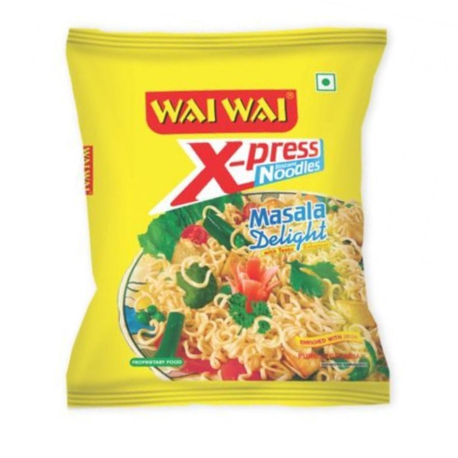 Wai Wai X-Press Instant Noodles (Masala Delight) 70gm - Spice Village