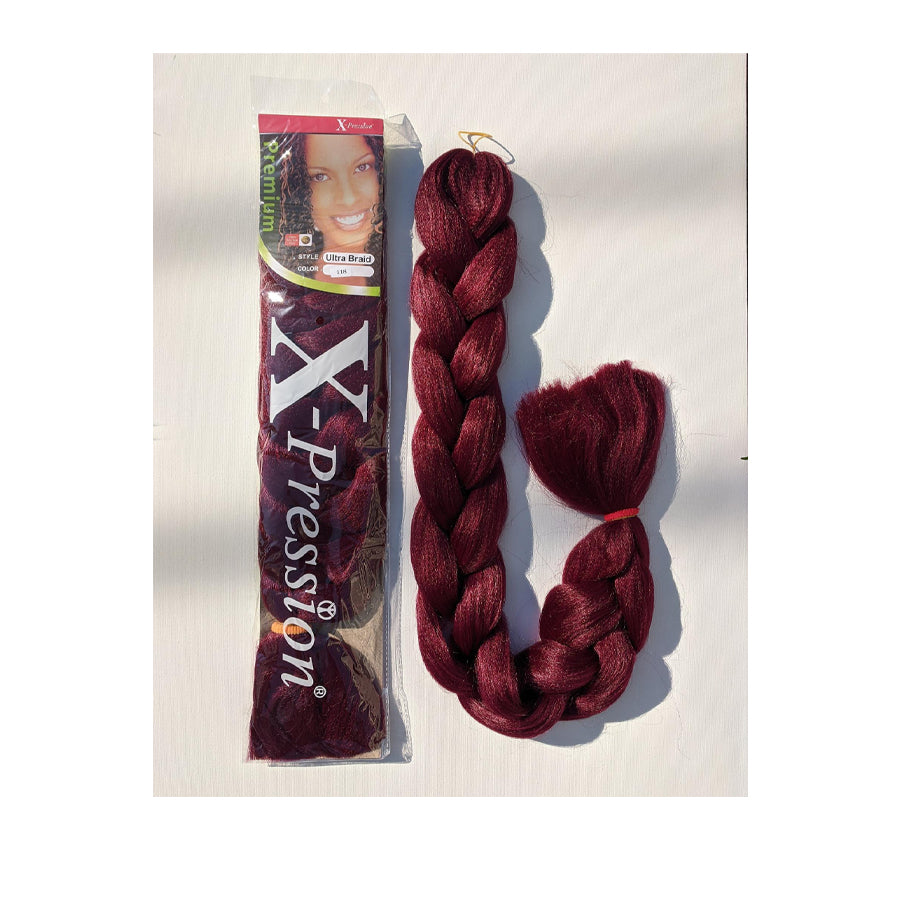 Xpression Synthetic Hair Colour Burg