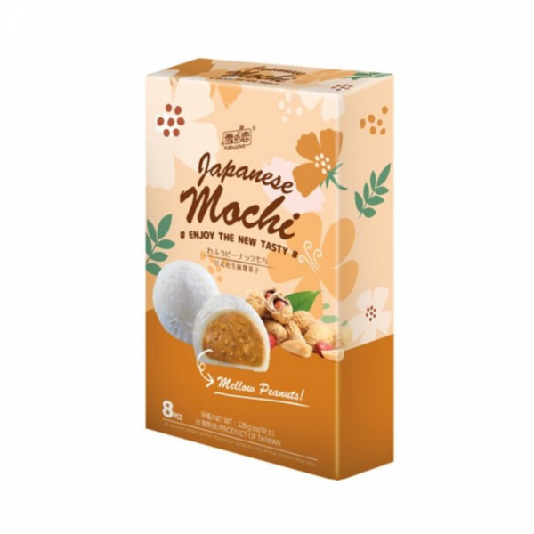 Yuki & Love Peanuts  Mochi (8pcs) 128gm - Spice Village